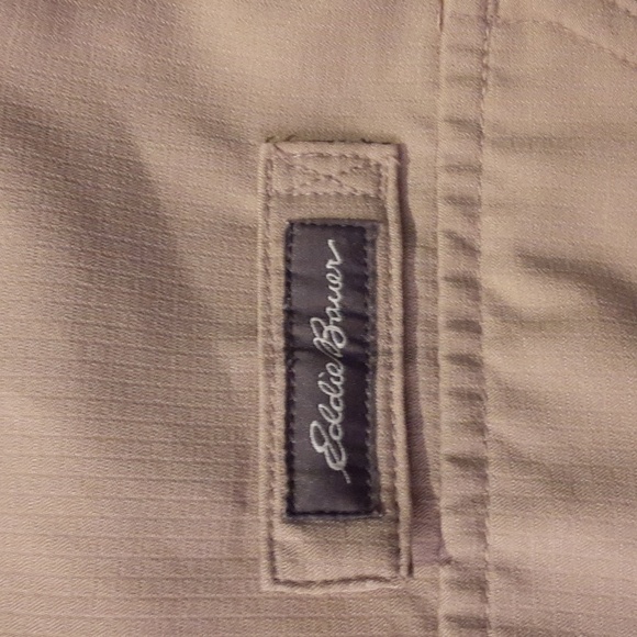 Eddie Bauer Khaki Sun Shirt Size XL - Picture 4 of 4